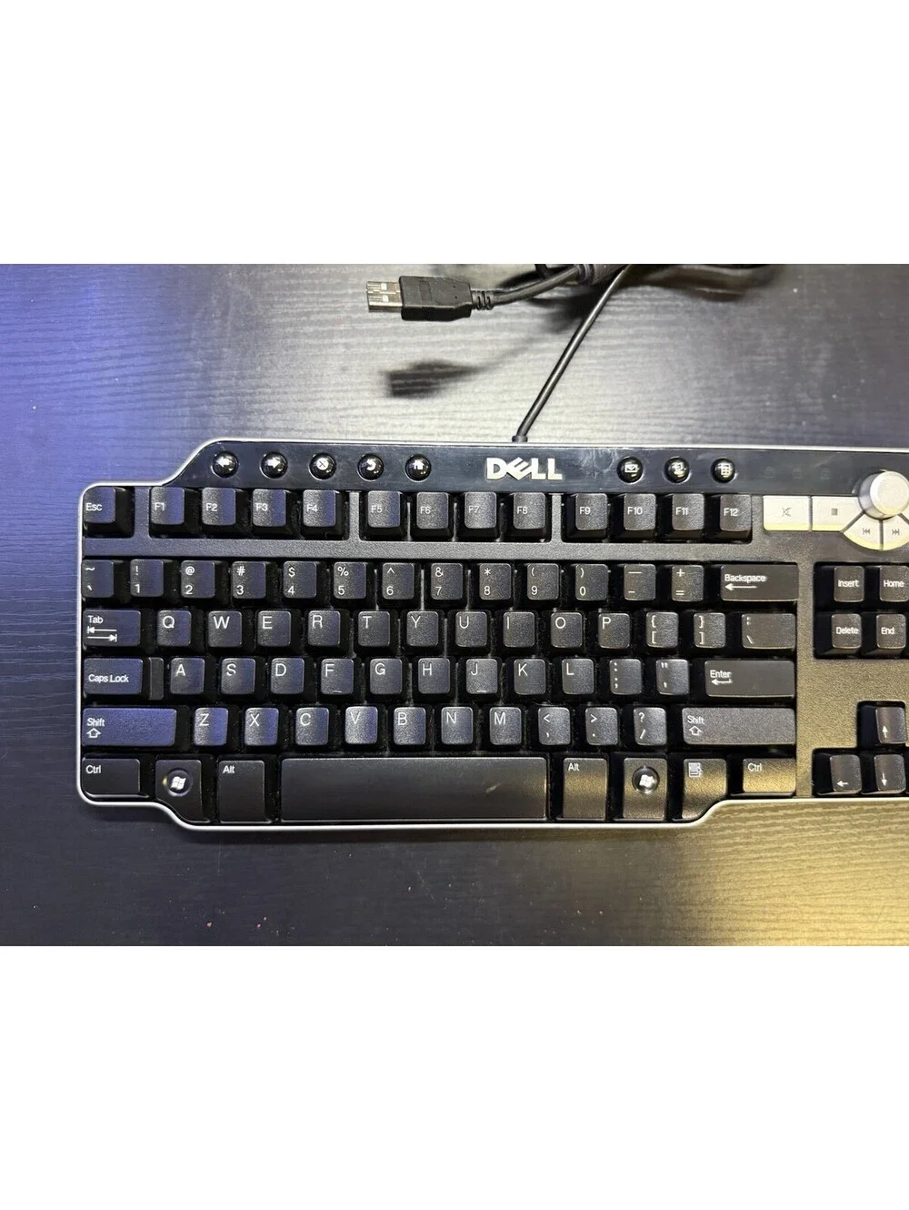 Dell, SK-8135 Multimedia USB Keyboard with vol. knob OC3H